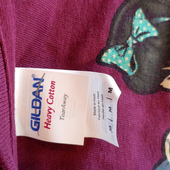 Womens Viva Las Vegas Rockabilly Weekend  Sz M Red/Maroon Tee Shirt 100% Cotton - Picture 12 of 13